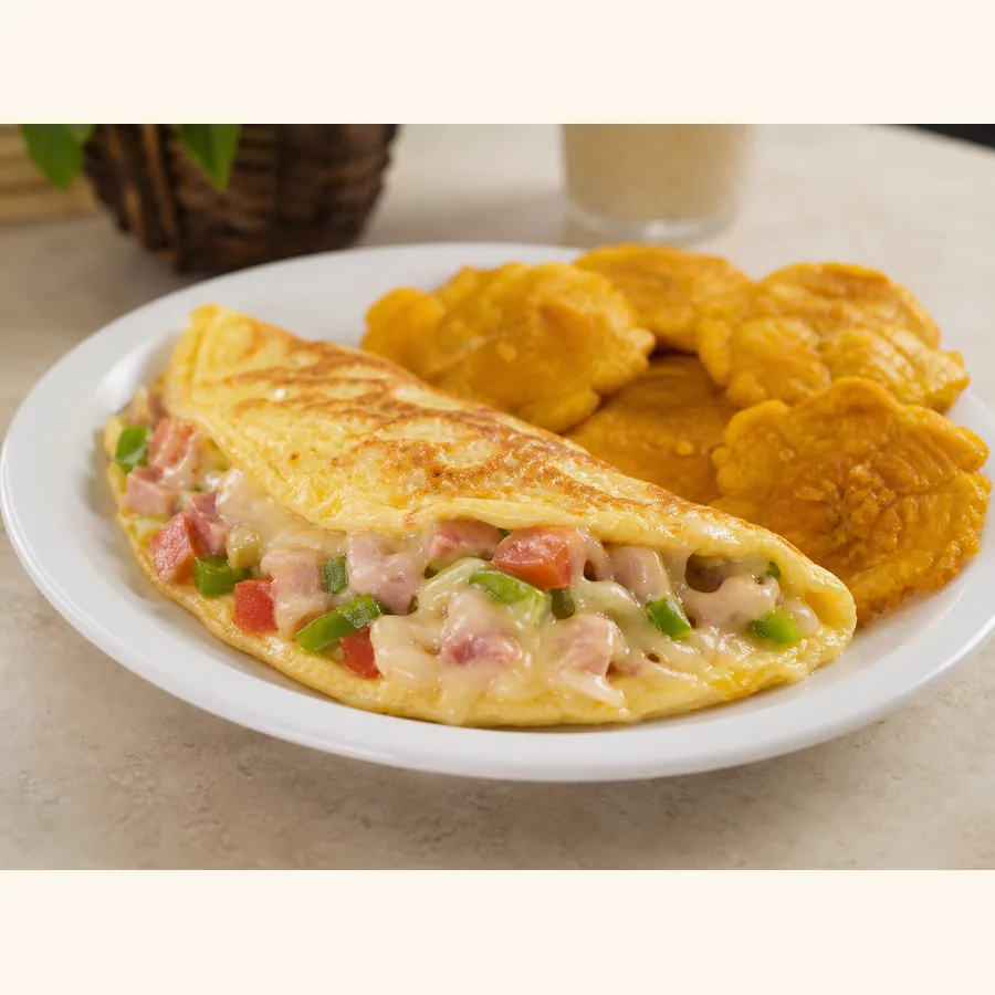 Foto de Omelette con patacones
